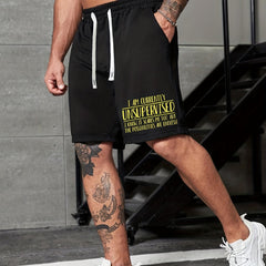 Men's Printed Drawstring Shorts for Summer