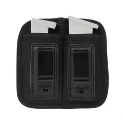 Tactical Double Magazine Pouch for Walkie Talkie, Flashlight, Phone