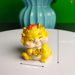 Dragon Treasure National Tide Hand Creative Desktop Decorations