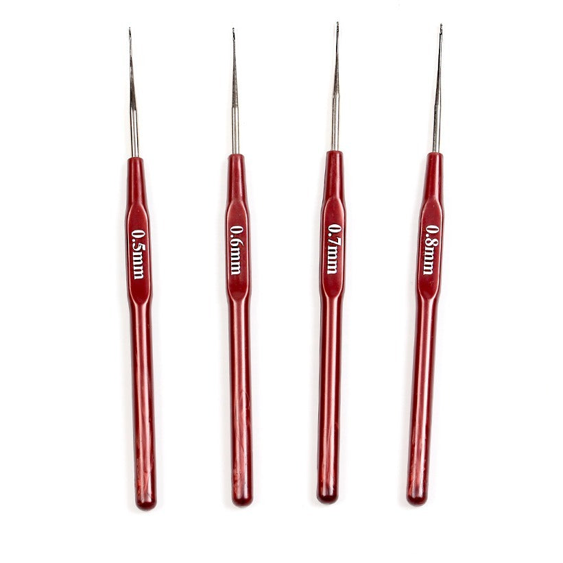 4pcs Hand Lace Crochet Hooks Knitting Tools Set
