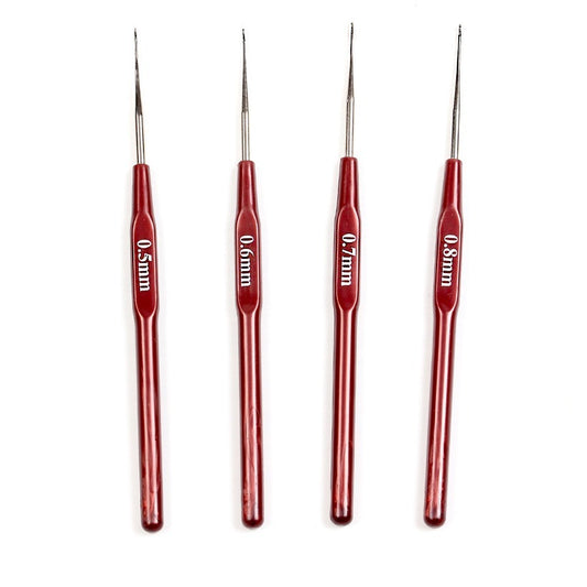 4pcs Hand Lace Crochet Hooks Knitting Tools Set