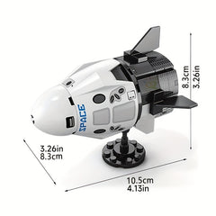 Space Station Assembly Toys Aviation Model Building Blocks