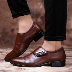 Men's Pointed Toe Slip-On Formal Shoes