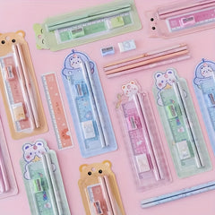 Student Stationery Set 5-in-1 Pencil Teacher Prize School Supplies