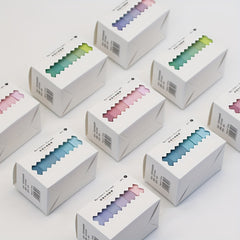 6pcs 1 2m Rainbow Washi Tape DIY Decorative Sticker Journal Diary Tape