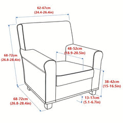 Waterproof Armchair Slipcover Furniture Protector for Home Decor