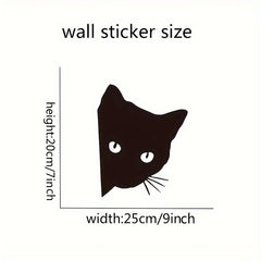 4pcs DIY Cartoon Expression Wall Stickers Bathroom Home Decor