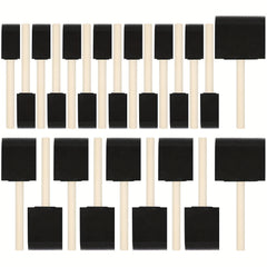 24pcs Foam Brush Set for Painting, Staining, Varnishes, DIY Craft
