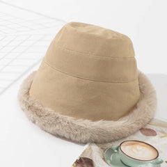 Velvet Hat Winter Cold Hat for Women Valentine's Day
