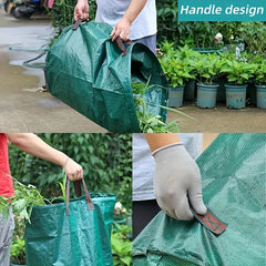 1 Pack Garden Pp Deciduous Bag Corrosion resistant Green Deciduous Storage Bag