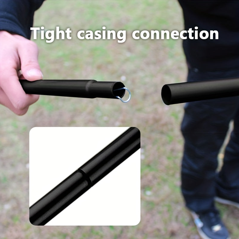2pcs Lightweight Canopy Tent Support Poles 8 Sections with Storage Bag