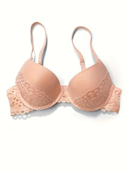 Lace Push Up Bra Comfy & Breathable Women's Lingerie