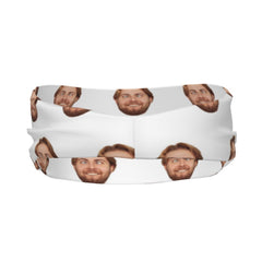 Custom Photo Headband Personalized Selfie Sports Hairband for Men & Women