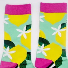 Funny Pattern Cotton Mid Tube Socks Women's Socks