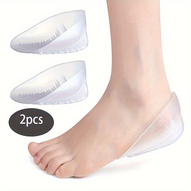 Portable Heightening Insole U shaped Heel Foot Pads For Unisex