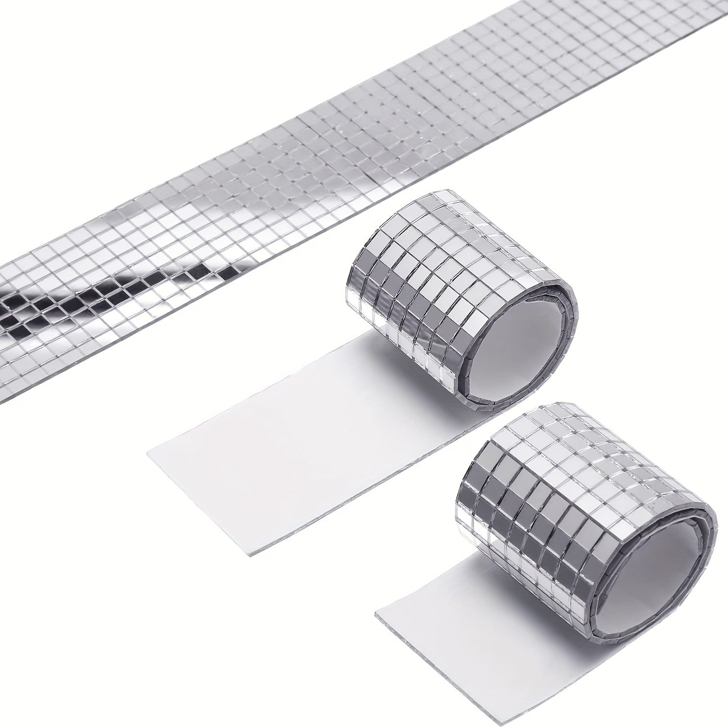 1464pcs Glass Mirrors Mosaic Tiles Sticker Craft Self Adhesive 5mm Square