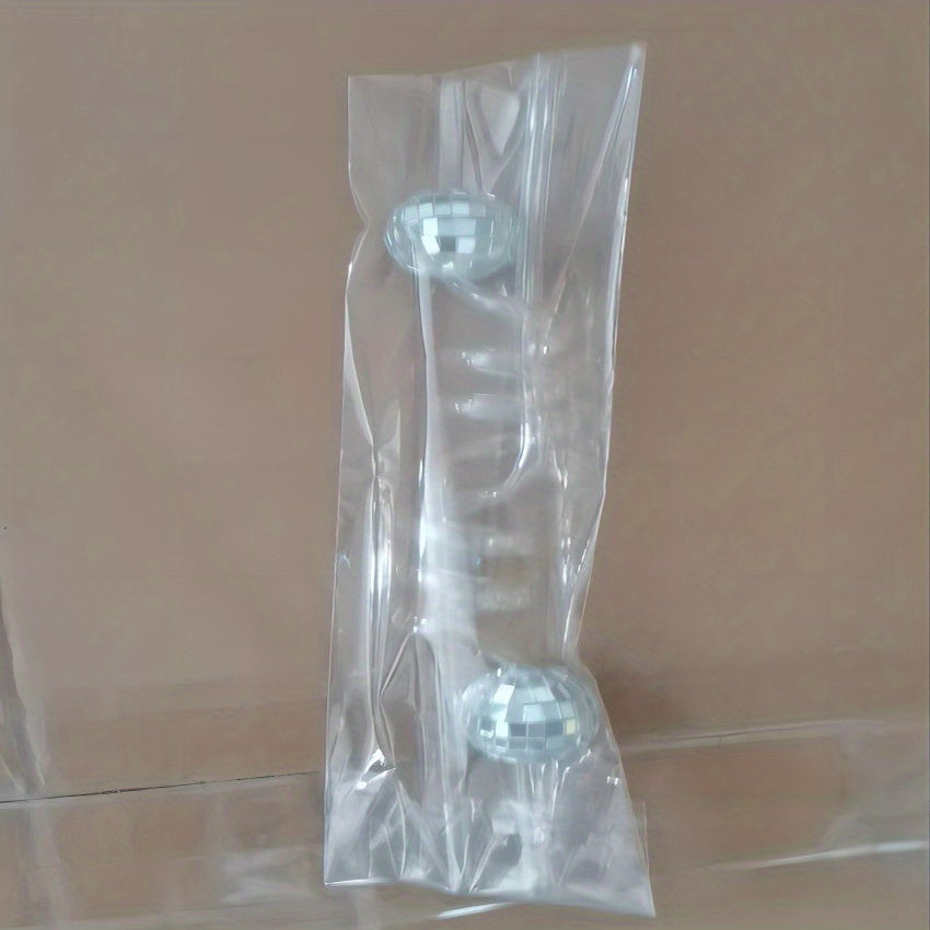 12 Reusable Disco Ball Straws for Party Decorations and Home Bar Use