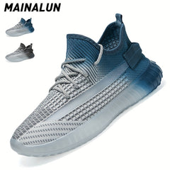 Men's Lightweight Knitted Sneakers for Running Jogging