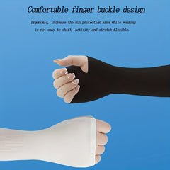 All Seasons Unisex Viscose Ice Sleeves for Driving and Cycling