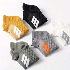 5 Pairs Winter Ankle Socks Men Women Thick Warm Sports Running