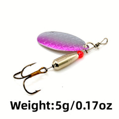 16pcs Spinner Baits Kit for Bass Trout Walleye Salmon Fishing