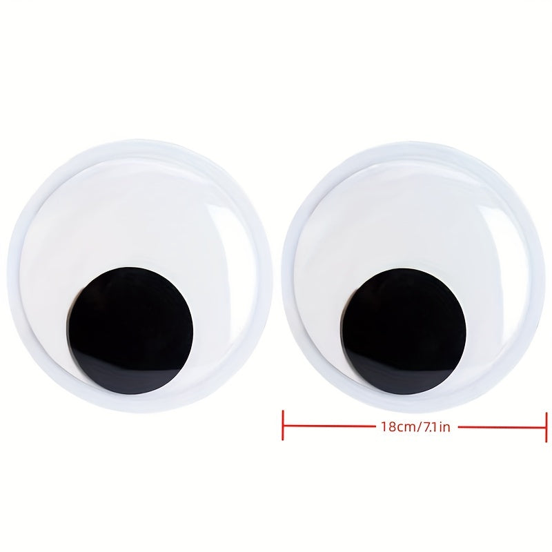 2pcs Giant Googly Eyes Self Adhesive DIY Craft Decor Christmas Ornaments