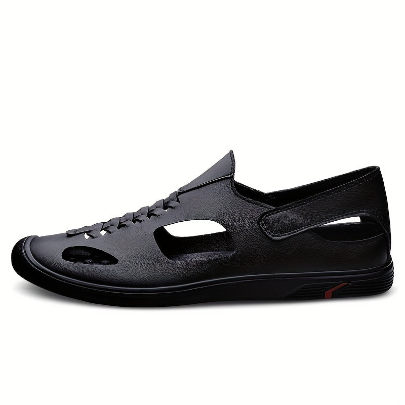Men's Hollow Out Loafer Shoes Non-Slip Slip On Shoes Spring And Summer