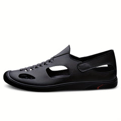 Men's Hollow Out Loafer Shoes Non-Slip Slip On Shoes Spring And Summer