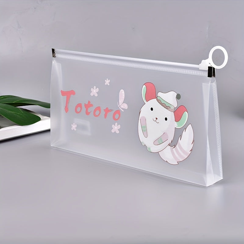 Colorful Dinosaur PP Plastic Ring Binding Bag