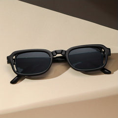 Vintage Square Frame Hollow Sunglasses UV400