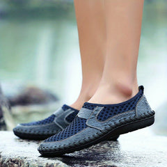 Men's Loafer Shoes Outdoor Hiking Shoes Non-slip Slip On Shoes