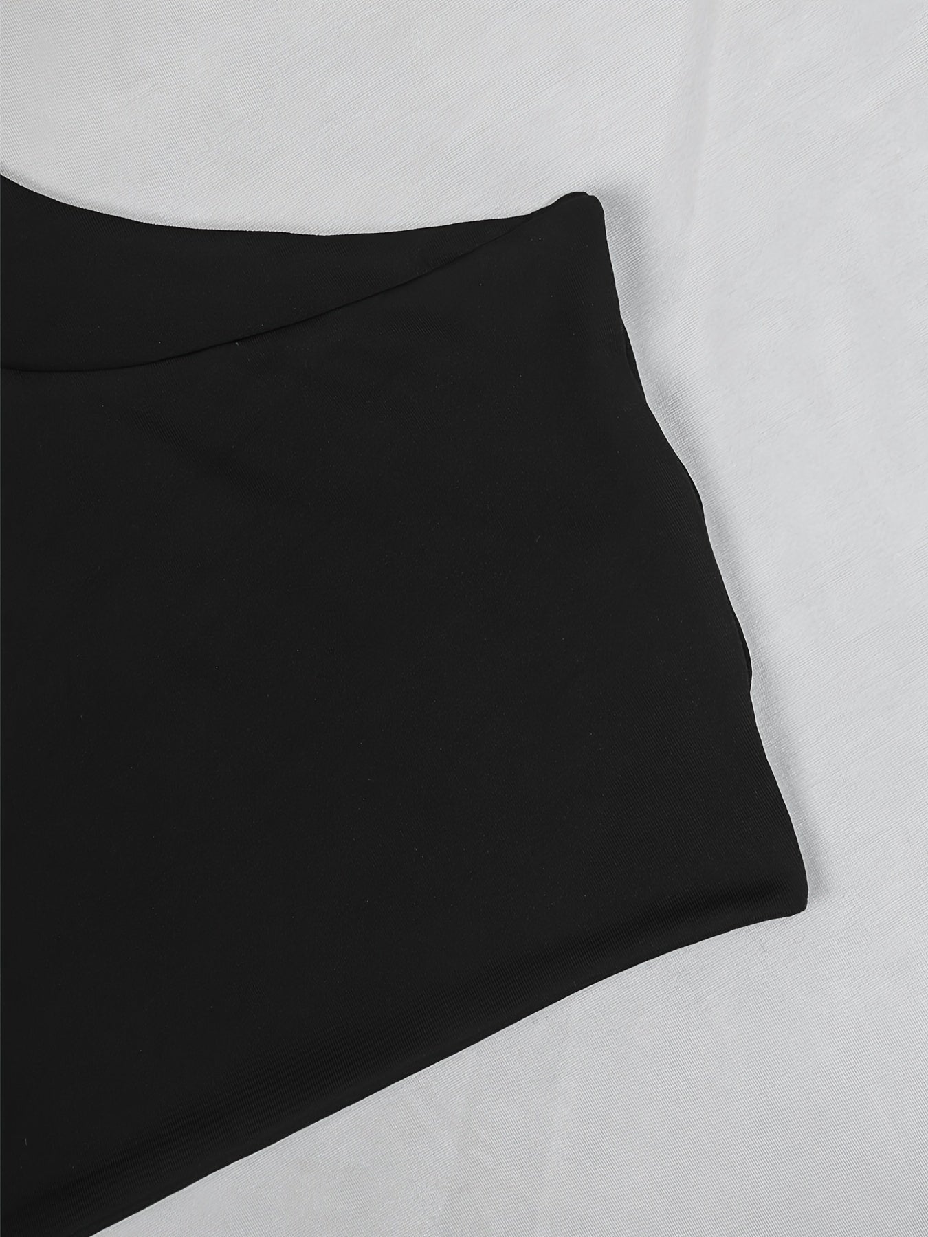 Women's Asymmetric Skinny Crop Tank Top Sexy Sleeveless Solid Top