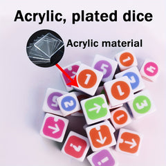 Dice Game for 4 Players - Party Toy for Bars & Clubs - Fun Family Board Game