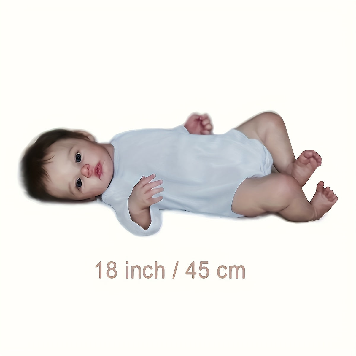 45 72 Cm Reborn Doll Collectible Art Doll Lifelike Reborn Dolls Soft Body