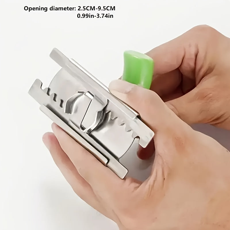 Stainless Steel Jar Opener Gripper Kitchen Bottle Opener