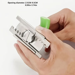 Stainless Steel Jar Opener Gripper Kitchen Bottle Opener