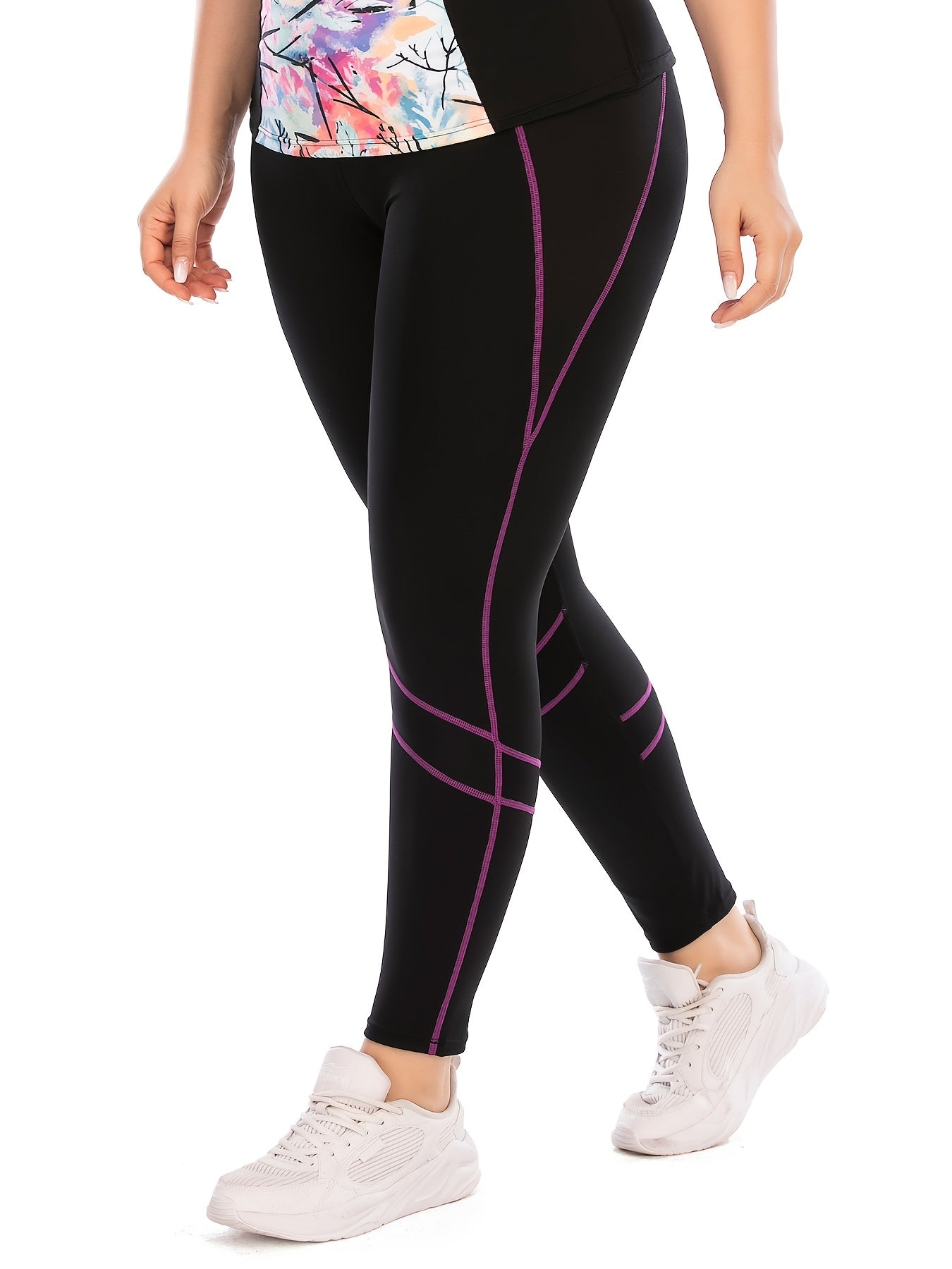 Yoga Leggings With Pocket Women's Plus Stretch Workout Leggings