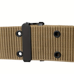 Durable Tactical Belt with Quick Release Buckle for Outdoor Activities
