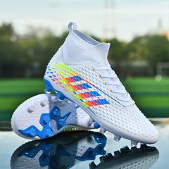 Boy's High Top Non Slip Football Cleat With Spikes
