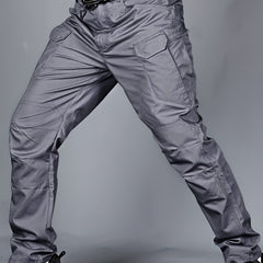Men's Waterproof Cargo Pants With Pockets Tactical Outdoor