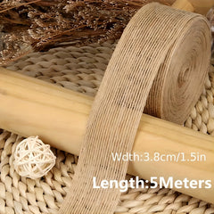 Jute Ribbon Bow Wedding Christmas Decor Retro Lace Ribbon Wedding