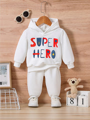 Toddler Baby Trousers Long Sleeve Sweatshirt Set For Fall Winter