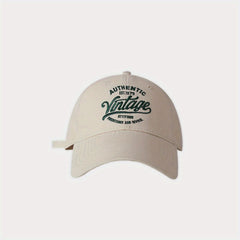 Summer American Retro Soft Top Baseball Hat Men's Sunshade Sunscreen Peaked Cap