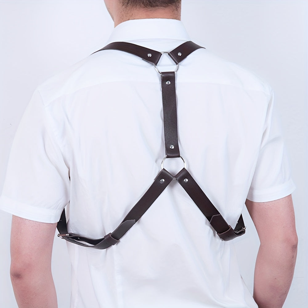 Men's Harness Chain Belt Men's Symmetrical Harness
