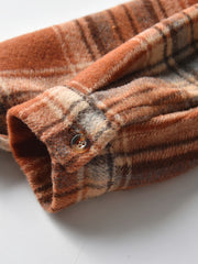 Toddler Boys Plaid Winter Jacket Kids Clothes