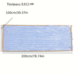 2pcs First Aid Sleeping Bags Windproof Warm Sleeping Bag Camping Trekking
