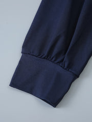 One Shoulder Ruched Long Sleeve Dress