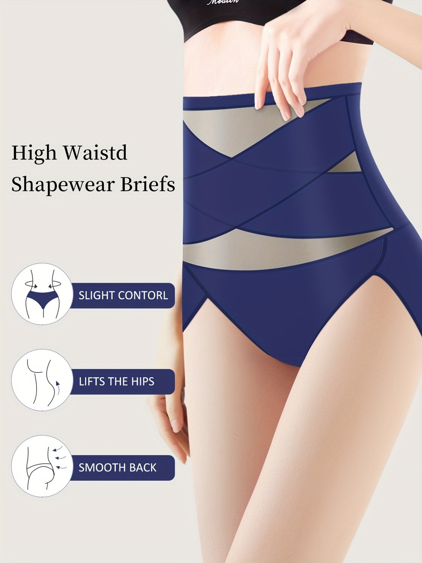 High Waist Soft & Comfy Briefs Women's Lingerie