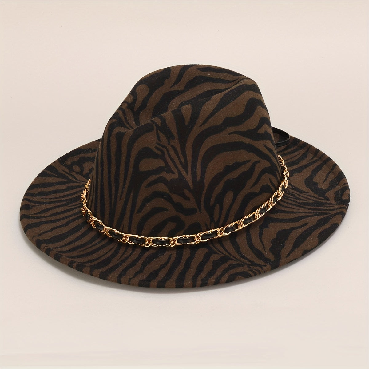 Breathable Cowboy Hat with Splicing Cow Pattern for Outdoor Activities
