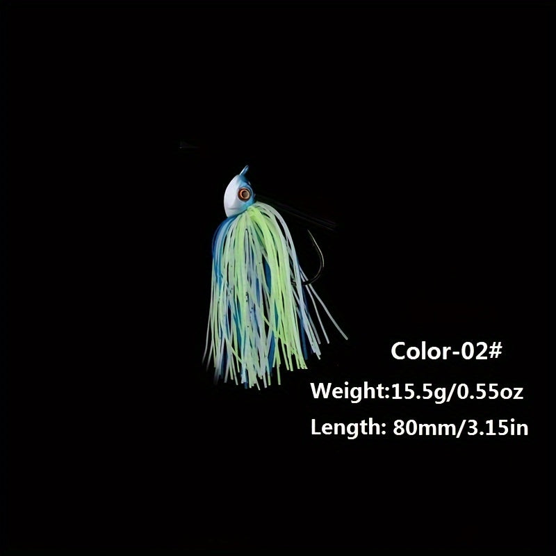 Weedless Jig Rubber Jig 13g 15.5g Jigging Lure Sea Bass